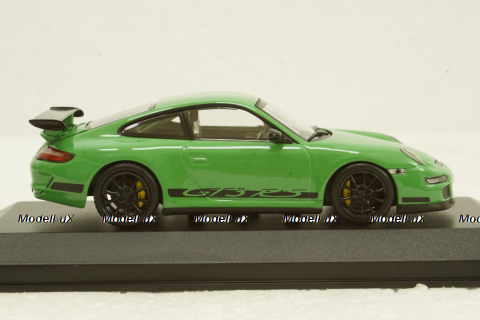 Porsche 911 (997.1) GT3 RS year 2006 green, 403066011, Minichamps 1:43