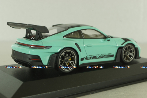 Porsche 911 (992) GT3 RS 2023 Weissach Package, Mint Green, 410062109, Minichamps 1:43