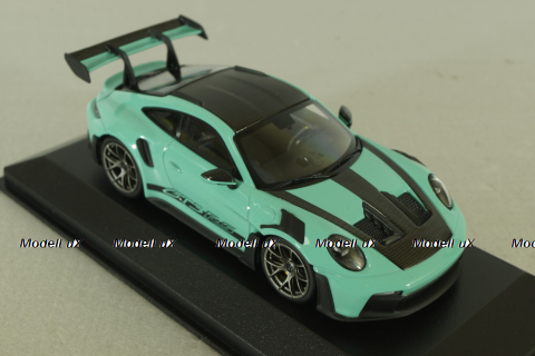 Porsche 911 (992) GT3 RS 2023 Weissach Package, Mint Green, 410062109, Minichamps 1:43