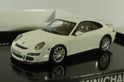 Porsche 911 GT3 (997.1) 2006, white, 25th Anniversary, 400065402, Minichamps 1:43