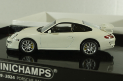 Porsche 911 GT3 (997.1) 2006, white, 25th Anniversary, 400065402, Minichamps 1:43