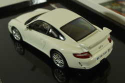 Porsche 911 GT3 (997.1) 2006, white, 25th Anniversary, 400065402, Minichamps 1:43