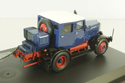 Hanomag ST 100 with trailer, blue, 02894, Schuco 1:43