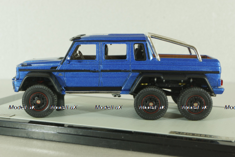 Mercedes G63 AMG 6x6 blue, 43203804, GLM 1:43