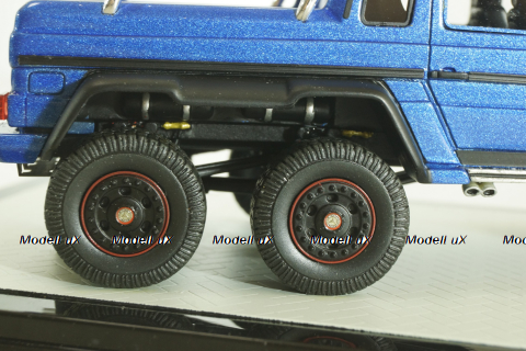 Mercedes G63 AMG 6x6 blue, 43203804, GLM 1:43