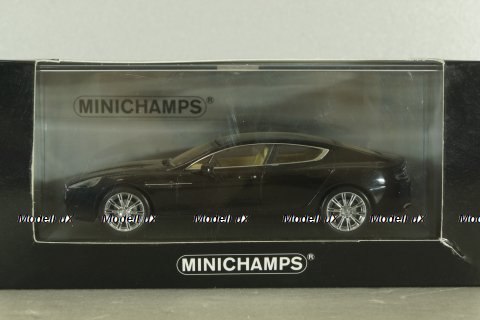 Aston Martin Rapide 2010, black, 400137900, Minichamps 1:43