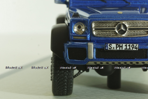 Mercedes G63 AMG 6x6 blue, 43203804, GLM 1:43