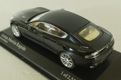 Aston Martin Rapide 2010, black, 400137900, Minichamps 1:43