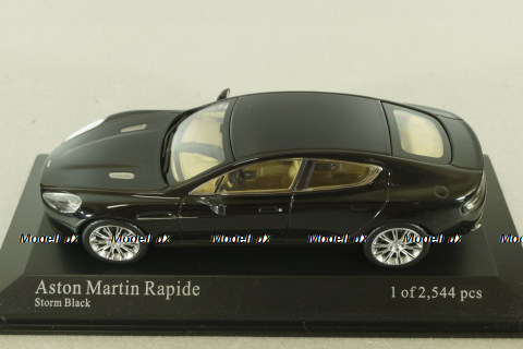 Aston Martin Rapide 2010, black, 400137900, Minichamps 1:43