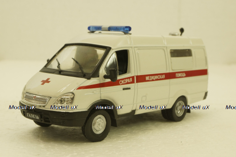 Газ-32214 Газель, скорая помощь, Автомобиль на службе №11, 1:43 