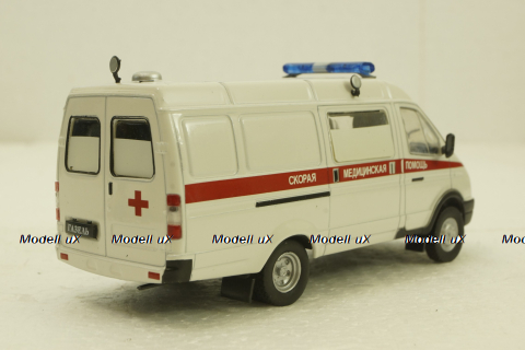 Газ-32214 Газель, скорая помощь, Автомобиль на службе №11, 1:43 