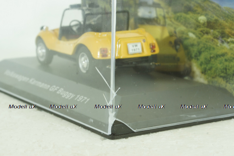 Volkswagen Karmann GF Buggy 1971, yellow, Volkswagen (Altaya) 1:43