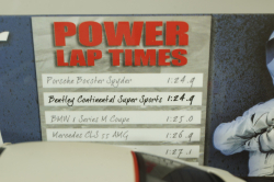 Bentley Continental Super Sport 2007 TopGear with figure of Stig, matt white, 519431390, Minichamps 1:43