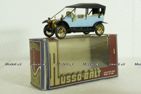 Руссо-Балт С24-40, июнь 2012г., голубой, Тантал/Радон 1:43