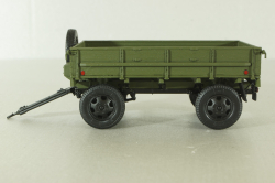 Прицеп 2-ПН-2 хаки (с дугами и тентом), 600203, DiP Models 1:43