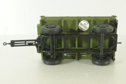 Прицеп 2-ПН-2 хаки (с дугами и тентом), 600203, DiP Models 1:43