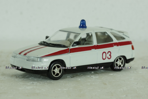 Ваз-2112, медицинский, Агат 1:43