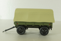 Прицеп 2-ПН-2 хаки (с дугами и тентом), 600203, DiP Models 1:43