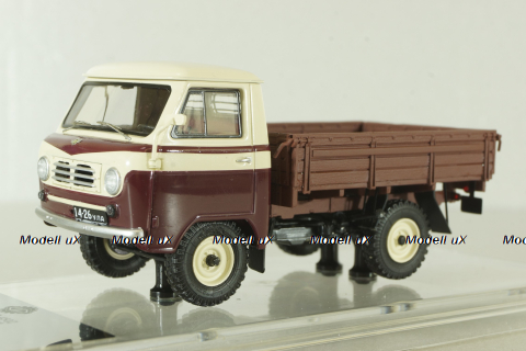 Уаз-450Д, бортовой, бежево-бордовый, 1958г., 145002, DiP Models 1:43