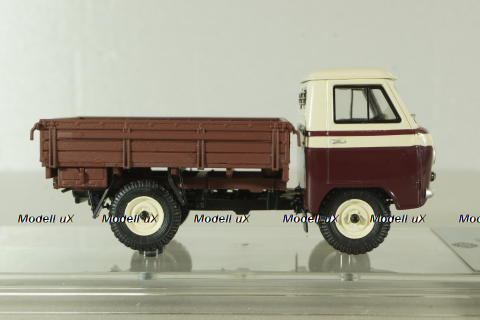 Уаз-450Д, бортовой, бежево-бордовый, 1958г., 145002, DiP Models 1:43