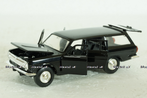 Газ-2402 Волга, черная, Агат 1:43