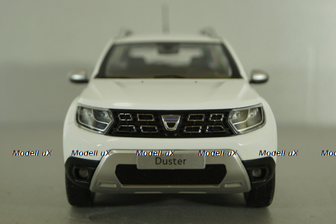 Dacia Duster MK2 2018, white, 1804602, Solido 1:18