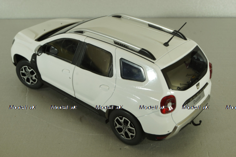 Dacia Duster MK2 2018, white, 1804602, Solido 1:18
