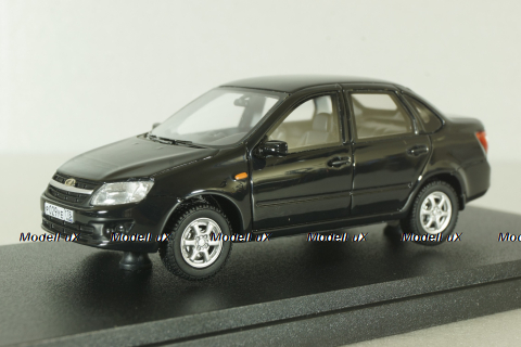 Ваз-2190, Granta 2012 г.,черный, 221905, DiP Models 1:43