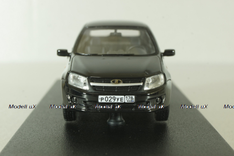 Ваз-2190, Granta 2012 г.,черный, 221905, DiP Models 1:43