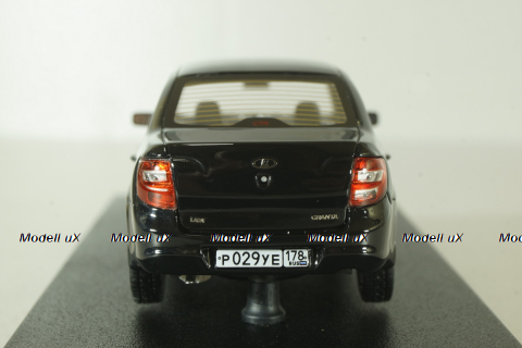 Ваз-2190, Granta 2012 г.,черный, 221905, DiP Models 1:43