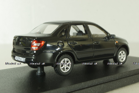 Ваз-2190, Granta 2012 г.,черный, 221905, DiP Models 1:43