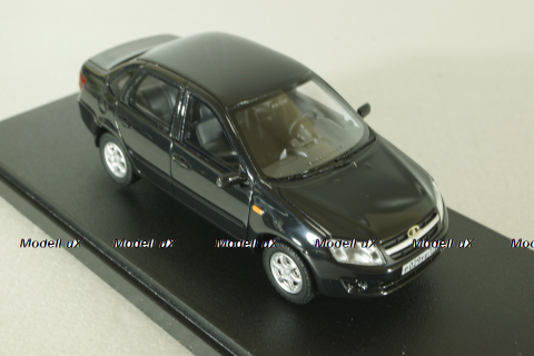 Ваз-2190, Granta 2012 г.,черный, 221905, DiP Models 1:43