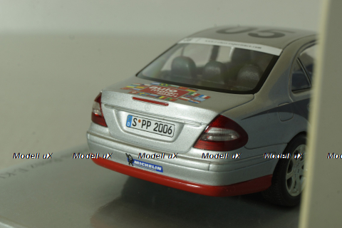 Mercedes E 320 CDI (W211) Rallye Paris-Peking Nr.05 2006, silver/grey, B66962261, Minichamps 1:43