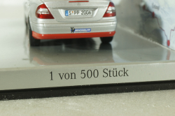 Mercedes E 320 CDI (W211) Rallye Paris-Peking Nr.05 2006, silver/grey, B66962261, Minichamps 1:43