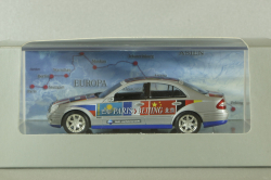 Mercedes E 320 CDI (W211) Rallye Paris-Peking Nr.01 2006, silver, B66962258, Minichamps 1:43