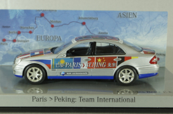 Mercedes E 320 CDI (W211) Rallye Paris-Peking Nr.01 2006, silver, B66962258, Minichamps 1:43