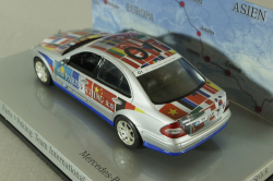 Mercedes E 320 CDI (W211) Rallye Paris-Peking Nr.01 2006, silver, B66962258, Minichamps 1:43