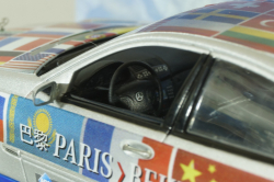 Mercedes E 320 CDI (W211) Rallye Paris-Peking Nr.01 2006, silver, B66962258, Minichamps 1:43