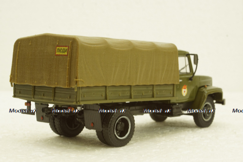 Газ-3308 бортовой с тентом, хаки, Наши Грузовики №21, Конверсии 1:43