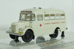 ПАЗ-651А "Скорая Медицинская Помощь" 1957, 165104, DiP Models 1:43