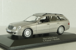 Mercedes E 320 T-Modell (S211) 2003, silver, B66961963, Minichamps 1:43