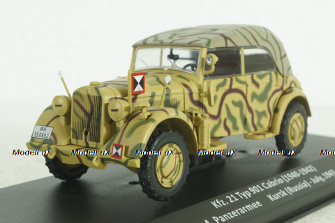 KFZ. 21 Typ 901 Kabriolett, Altaya Military #72 Altaya 1:43