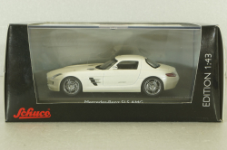 Mercedes SLS AMG (C197) 2010, white, 450741100, Schuco 1:43