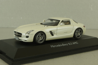 Mercedes SLS AMG (C197) 2010, white, 450741100, Schuco 1:43