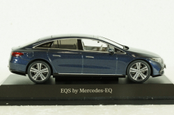 Mercedes EQS (V297) 2021 blue, B66960571, Herpa 1:43
