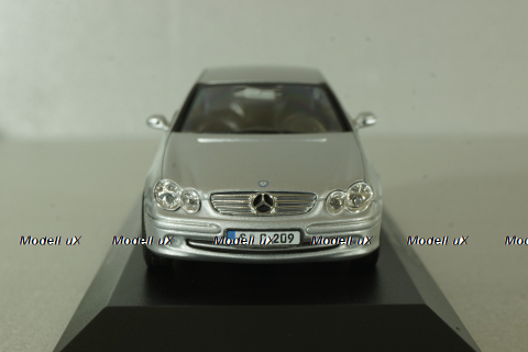 Mercedes CLK 320 Coupe (C209), silver, B66961945, Minichamps 1:43