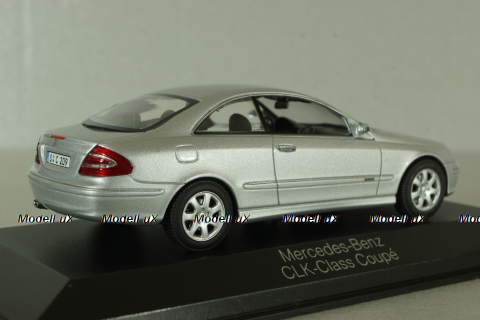Mercedes CLK 320 Coupe (C209), silver, B66961945, Minichamps 1:43
