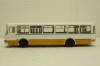 Лиаз-677М, белый/охра, Советский Автобус 1:43