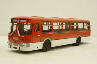 Лиаз-677М, красный/белый, Советский Автобус 1:43