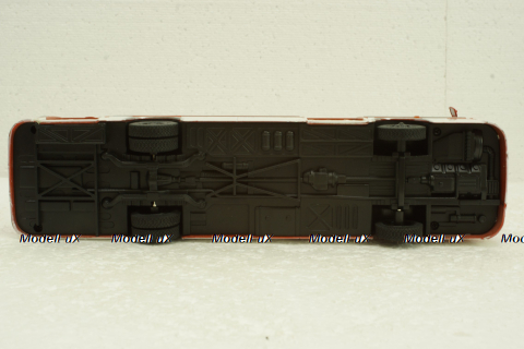 Лиаз-677М, красный/белый, Советский Автобус 1:43